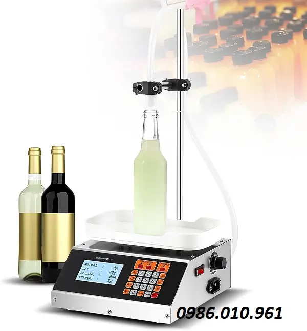 MÁY RÓT CHẤT LỎNG CÂN TỰ ĐỘNG 2 Máy rót chất lỏng cân tự động là gì?