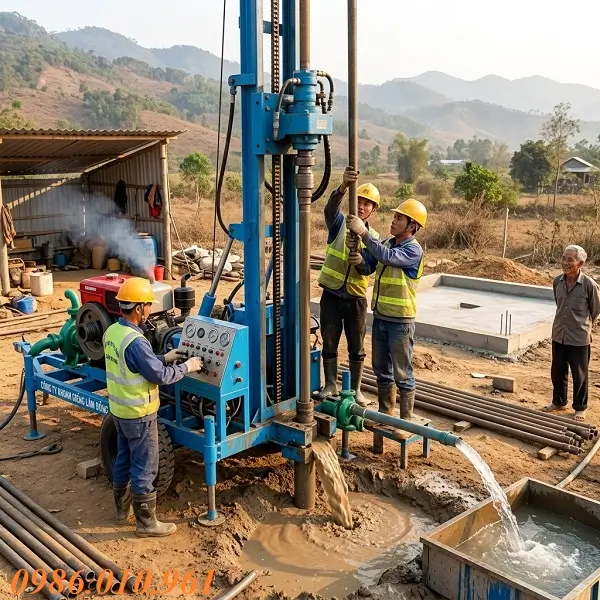 MÁY KHOAN GIẾNG THỦY LỰC 6 Ứng dụng của Máy khoan giếng thủy lực