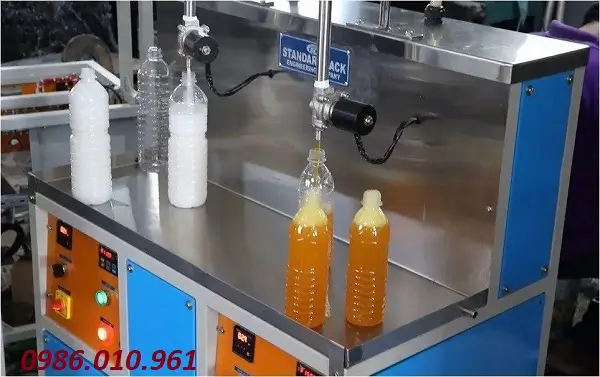 Ưu điểm nổi bật của Máy chiết rót chất lỏng bán tự động