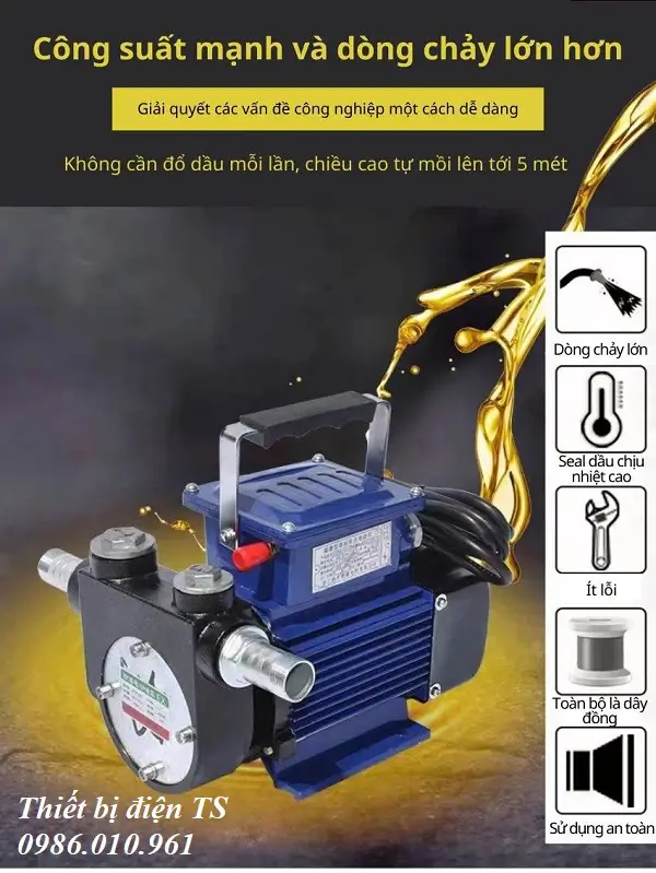 Vì sao nên sử dụng Máy bơm xăng chống cháy điện 220V?